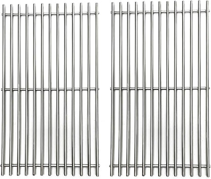 17-1/2" Stainless Steel Cooking Grates Replacement Parts for Weber Spirit 200 Series Spirit E-210 S-215 S-210 E-220 S-220 Gas Grill Grids 7637 67022