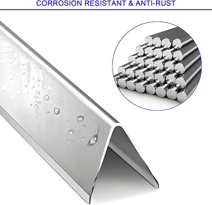 Genesis Grill Parts for Weber E310 E320 E330 EP310 EP320 EP330, 17.5” Flavorizer Bars 7620 Heat Deflector 7622 Burner Tube 62752 for Weber Genesis 300, Grill Replacement Parts for Weber Accessories