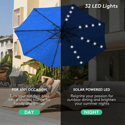 JEAREY 9FT Outdoor Patio Umbrella - Image 6