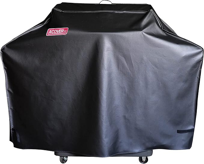 58" Heavy Duty Waterproof Gas Grill Cover fits Weber Char-Broil Coleman Gas Grill-Black