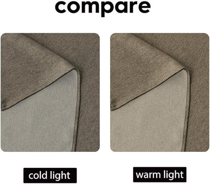 Artoid Mode Coffee Brown Table Runner, Seasonal Fall Washable Kitchen Dining Table Decoration for Home Party Decor 13x72 Inch
