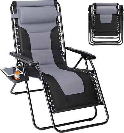 Sweetcrispy Zero Gravity Chairs, Foldable Patio Reclining Chairs by Sweetcrispy