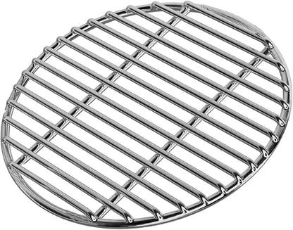 Grill Grates Replacement 13 Inch Heat-Resistant Stainless Steel Round Grill Grate, Portable Easy to Clean Baking Tray for Camping, Picnic, Garden