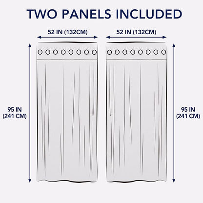 PureFit Outdoor Curtains for Patio Waterproof Weatherproof Outside Curtains | - Image 6