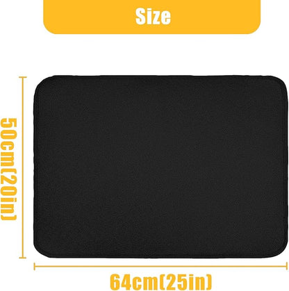 20" x 25" Rectangular Grill Mat, Fire Pit Mat Fireproof Under Grill Mat Oil-Proof Waterproof BBQ Pad for Outdoor Grill Accessories, Heat Resistant Protective Deck and Patio Mat Fire Resistant Pad