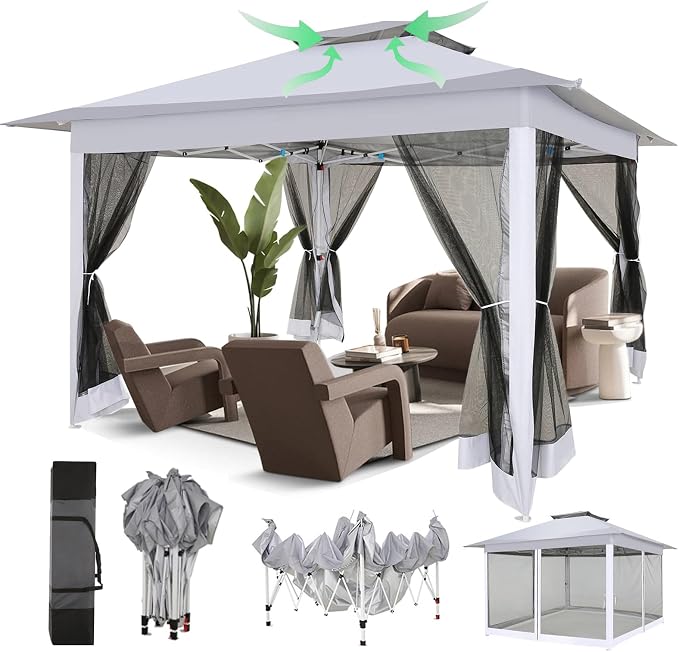 COBIZI 12x12 Pop Up Gazebo On Clearance by COBIZI