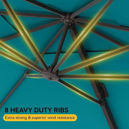 9x12 FT Cantilever Patio Umbrella - Image 6