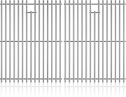 15 Inch Stainless Steel Cooking Grid Grate for Weber 7522, Spirit 200, Spirit E200, S200, S210, E210, Spirit 500,Genesis Silver A, Grill Replacement Parts for Weber 7521 7522 7523 65904 65905