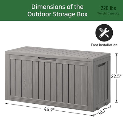 Outdoor Storage Waterproof Deck Box - Image 2