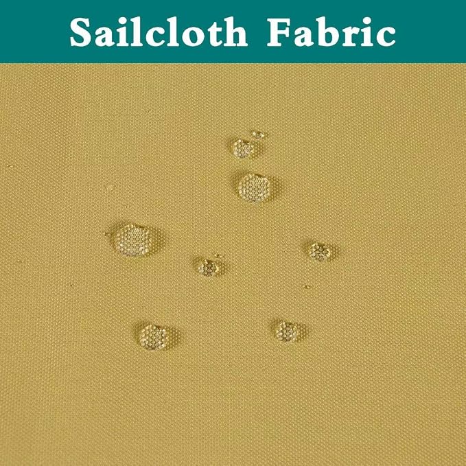 LORDTEX Indoor/Outdoor Curtains Waterproof Tab Top Patio Curtains | Sun - Image 2