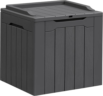 Greesum 31 Gallon Resin Deck Box All Weather Outdoor Storage Boxes by BuynowfromGreesum