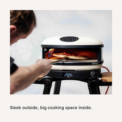 Gozney Arc Outdoor Pizza Oven, Propane Gas Pizza Oven, Precision Flame Control, Cooks 14" Pizza in 60 Seconds, Heats up to 950F - Bone