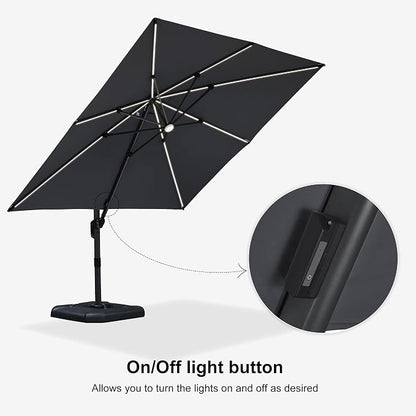 PURPLE LEAF Outdoor Umbrella - Image 7