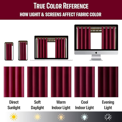 Waterproof Outdoor Curtain W105 x L84 - Image 6