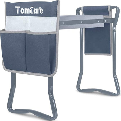 TomCare Garden Kneeler and Seat, Sturdy Garden Bench, Foldable Garden Stool | by TomCare