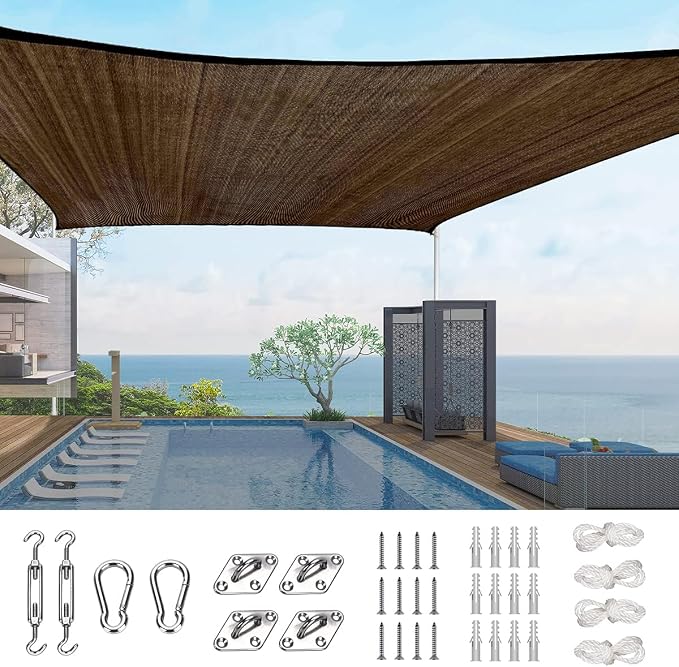 Quictent Sun Shade Sail for Patio by QUICTENT