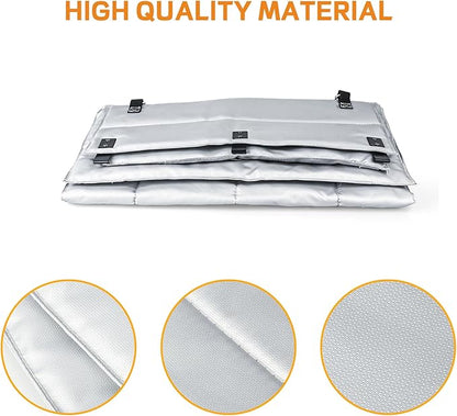 Insulation Blanket for Traeger Pro 22,Pro 575,Ironwood 650 and Lil' Tex Elite Wood Pellet Smoker Grill,BAC626 Pro 22/575 Insulation Blanket Smoker Cover Replacement Parts Grills BBQ Winter Accessory