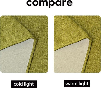 Artoid Mode Green Table Runner, Seasonal Summer Fall Washable Kitchen Dining Table Decoration for Home Party Decor 13x72 Inch