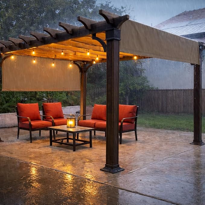 Alion Home Waterproof Pergola Covers - Image 4