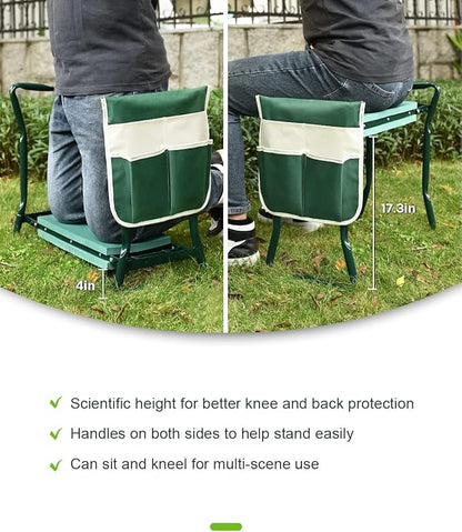 Garden Kneeler and Seat Heavy Duty, Upgraded Widened and Thickened Gardening - Image 5