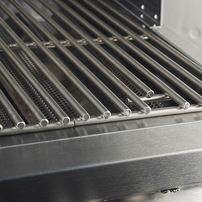 Hygrill 40-Inch Built In Grill, Stainless Steel 5-Burner Grill Head for Outdoor Kitchen, Liquid Propane
