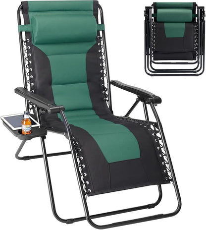 Oversized Zero Gravity Lounge Chair, Foldable Lawn Recliner Outdoor Chair | by ALPEN