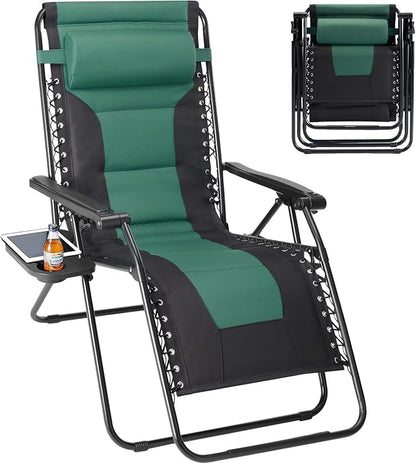 Sweetcrispy Zero Gravity Chairs, Foldable Patio Reclining Chairs by Sweetcrispy