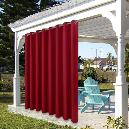 BONZER Extra Wide Waterproof Outdoor Curtains - Image 7