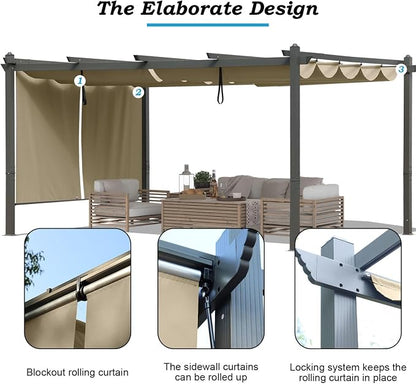 12 x 14 ft Outdoor Pergola - Image 4
