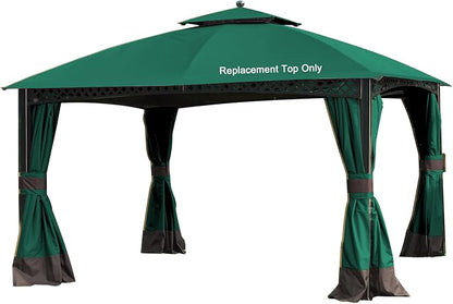 SCOCANOPY Replacement Top for 10X12Ft Oakmont Gazebo L-GZ1188PST-A, Pinehurst by SCOCANOPY