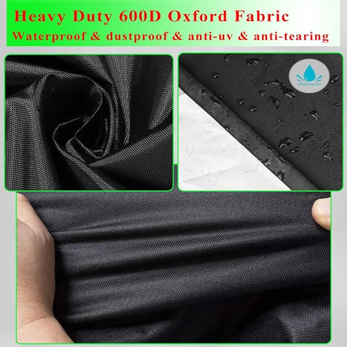 Griddle Cover for Blackstone 30" Culinary Griddle with Hood, 600D Heavy Duty Waterproof Flat Grill Cover for Blackstone 30 Griddle Cover