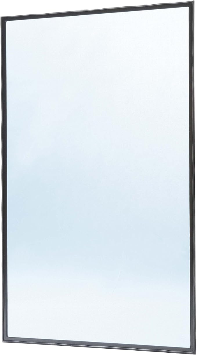 Metro Screenworks Framed Tempered Glass Panel for Porch & Patio Panels, Outdoor Enclosures, (32-3/4" x 34-1/2", Almond) Enclose Your Porch with Tempered Glass Panels - Glass Panel Replacement