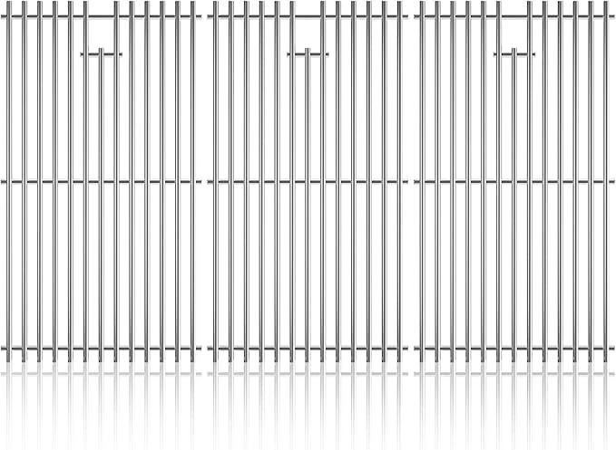 17" Stainless Steel Grill Grates for Charbroil 463242716 Tru Infrared, for Charbroil Commercial 463242715 463276016 463257520 463263924, for Lowe's 606682 Nexgrill 720-0882A BHG 720-0882