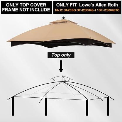 MASTERCANOPY 10x12 ft Replacement Canopy Top - Image 3