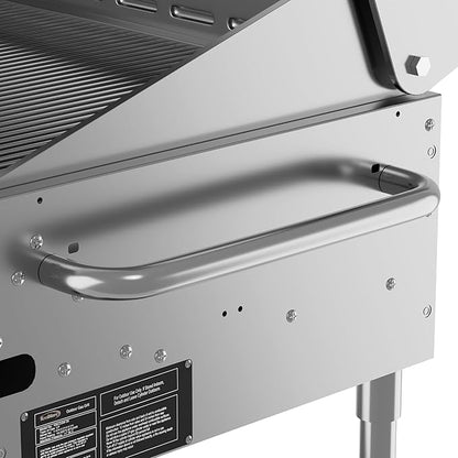 36 in. Commercial Outdoor Propane Gas Grill With Roll Dome Cover in Stainless-Steel (CGKIT3-36D)