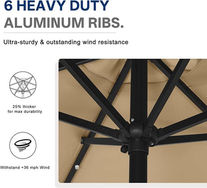 ABCCANOPY Solar Led Patio Umbrella - Image 6