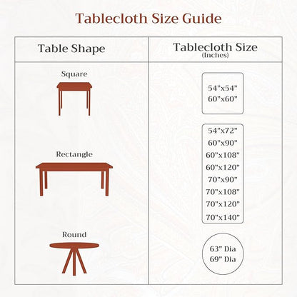Maison d' Hermine Table Cloth Rectangle Table 100% Cotton 60 x 108 Inches Fall Tablecloth Reusable Everyday Use for Thanksgiving Christmas Decorations Dining Farmhouse Party (Pumpkin Passion)