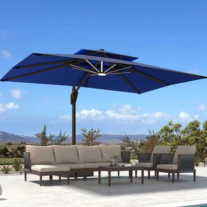 Deconk 10' X 13' Patio Cantilever Outdoor Umbrella by Deconk