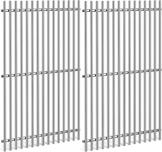 19.5" Stainless Steel Cooking Grates for Weber Genesis 300 Series, Weber Genesis Grill Parts for Genesis E310 E320 E330 S310 S320 S330, Replacement Parts for Weber 7528/7524