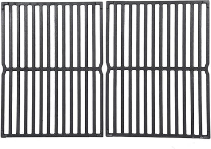 GasSaf 15" Grill Grate for Weber Genesis Silver A, 11x15 Grate for Spirit 200 E200 S200 S210 E210, Spirit 500 Grills, Cast Iron Replacement Parts for Weber 7522, 7521, 7523, 65904, 65905(Side Panel)