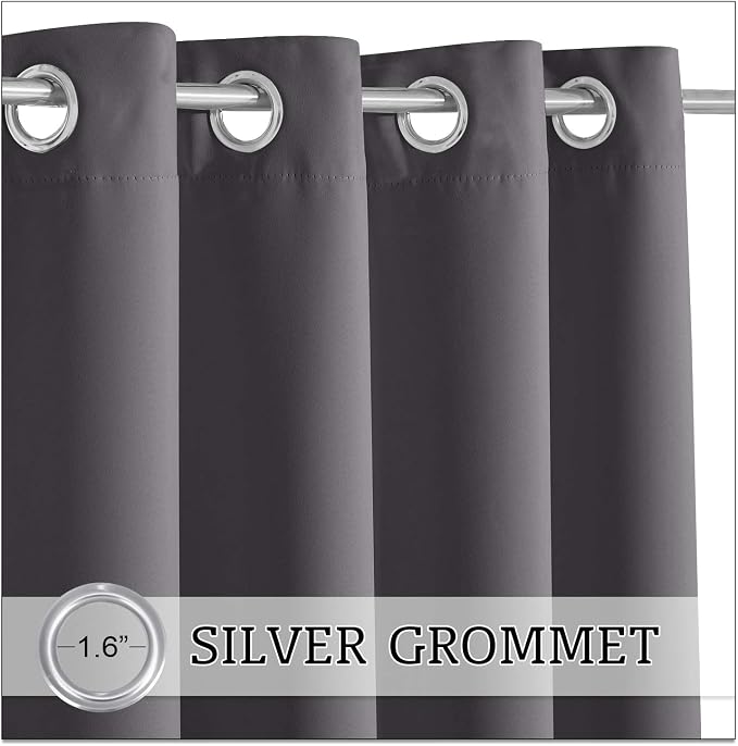 RYB HOME Extra Wide Outdoor Curtains - Image 6