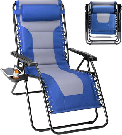 Sweetcrispy Zero Gravity Chairs, Foldable Patio Reclining Chairs by Sweetcrispy
