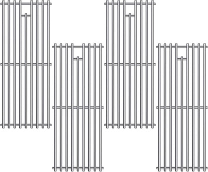 9MM 16517 Grill Grates Replacement for Bull Grill Replacement Parts, BBQ Bull Angus 4 Burner 47628 47629, Steer Premium 69008, Lonestar 87049, Bull Outlaw 26038 26039, Stainless Steel Grids