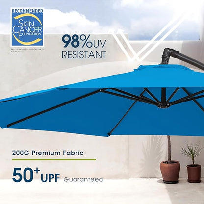 wikiwiki 10ft Patio Umbrella - Image 3