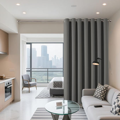 Joydeco Blackout Patio Sliding Door Curtains, Privacy Room Divider Curtains | - Image 2