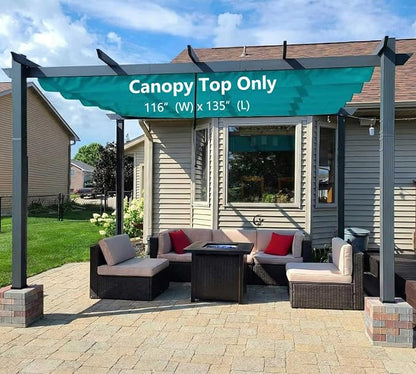 Pergola Shade Cover Replacement Canopy Top Compatible - Image 4