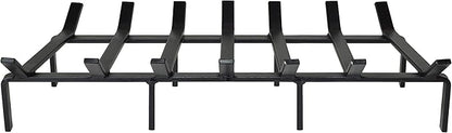 SteelFreak Heavy Duty Steel Fireplace Grate - Made in The USA (30 Inch)