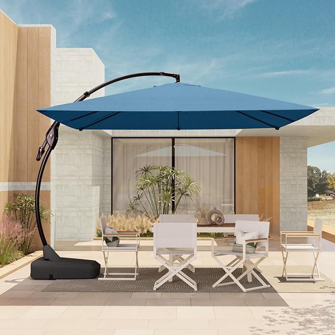 Grand patio 10x10 FT Square Sunbrella Umbrella by GrandPatio