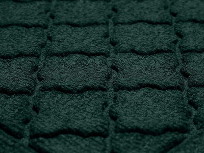 WaterHog Heavy Duty Doorway Mat, 4' x 6', Made in USA, Durable & Skid-Resistant Entryway Mat, Water-Trapping, Indoor/Outdoor Decorative Floor Covering, Cordova Collection, Evergreen