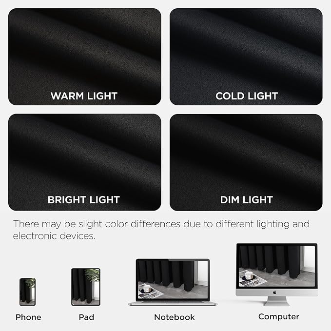 Joydeco Door Curtain Blackout Curtains - Image 8